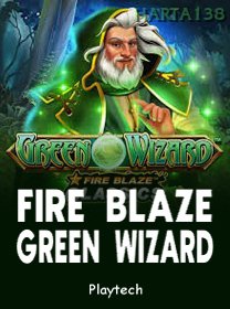 Fire Blaze Green Wizard game cover